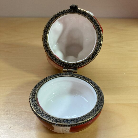 Vintage Villeroy & Boch Santa Hinged Trinket Box - Picture 5 of 6